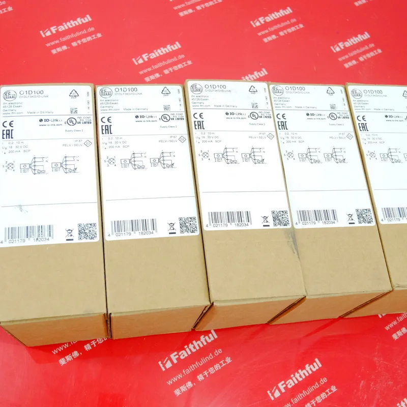 

Новый датчик дальности лазера IFM O1D100 O1DLF3KG