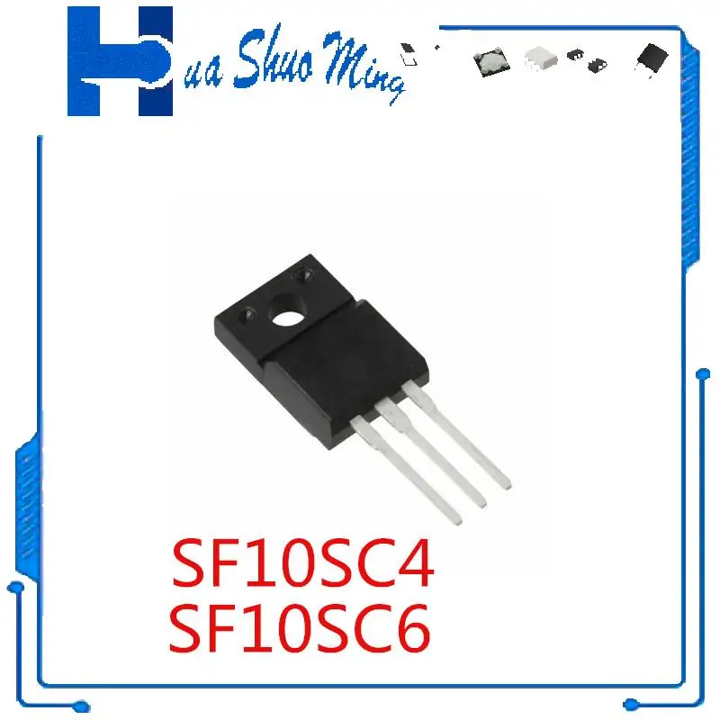 

10Pcs/Lot F10SC4 F10SC6 SF10SC4 SF10SC6 TO-220F