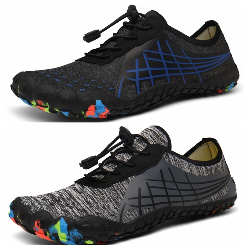 

Unisex Swimming Water Shoes Men Barefoot Outdoor Beach Sandals Upstream Aqua Shoes Plus Size Nonslip River Sea Diving Sneakers