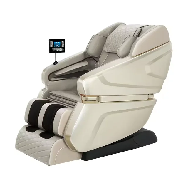 Alternative view of 4D Luxury Full Body Massage Chair Massage Chair Zero Gravity LCD Screen Touch Controller Relaxing Massage Chair