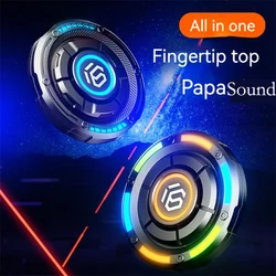 Star Traveler Luminous Fidget Clicker Spinner EDC Hand Spinner Adult Fidget Toys ADHD Tool Anxiety Stress Relief Toys Office Toy