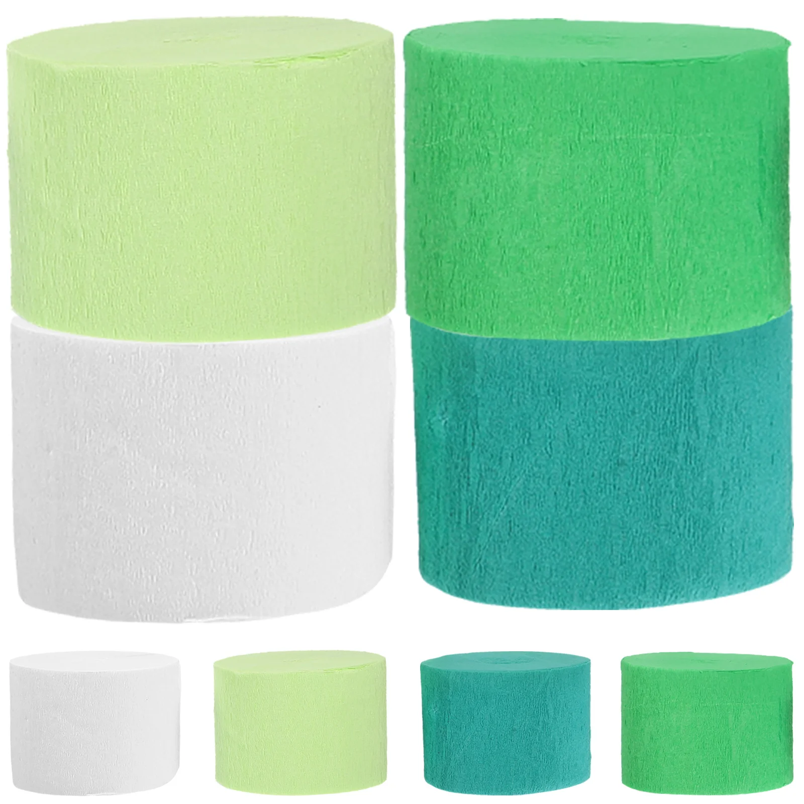 

8 Pcs Crepe Paper Pull Flower The Wedding Party Multi-function Streamers Multifunction Celebrations Decor Convenient