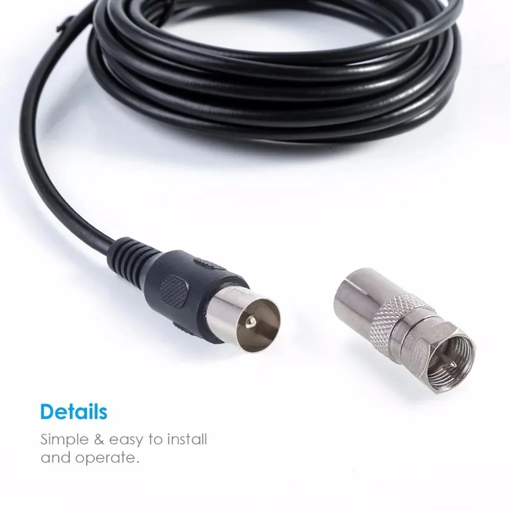 New Digital Tv Antenna Receiver Indoor and Outdoor High-Definition Digital Terrestrial Wave Hdtv Tv Antenna Supports Multiple Co - 4