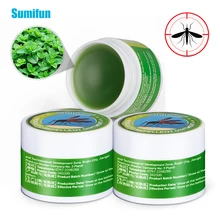 

1/3Pcs Sumifun Mosquito Repellent Cream Mint Ointment Insect Bites Anti Itching Headache Dizziness Pain Relief Plaster Body Care