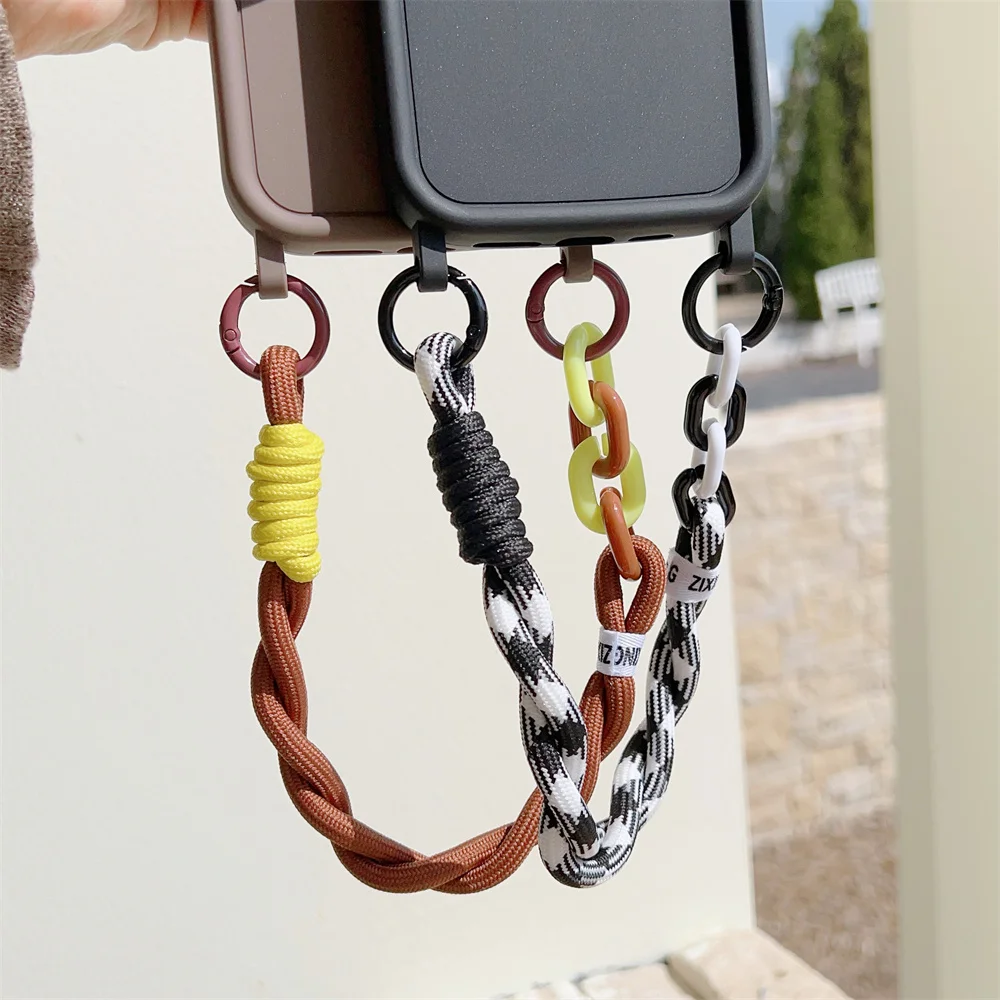 Vibrant Silicone Phone Case with Wrist Strap Lanyard – Protective Cover