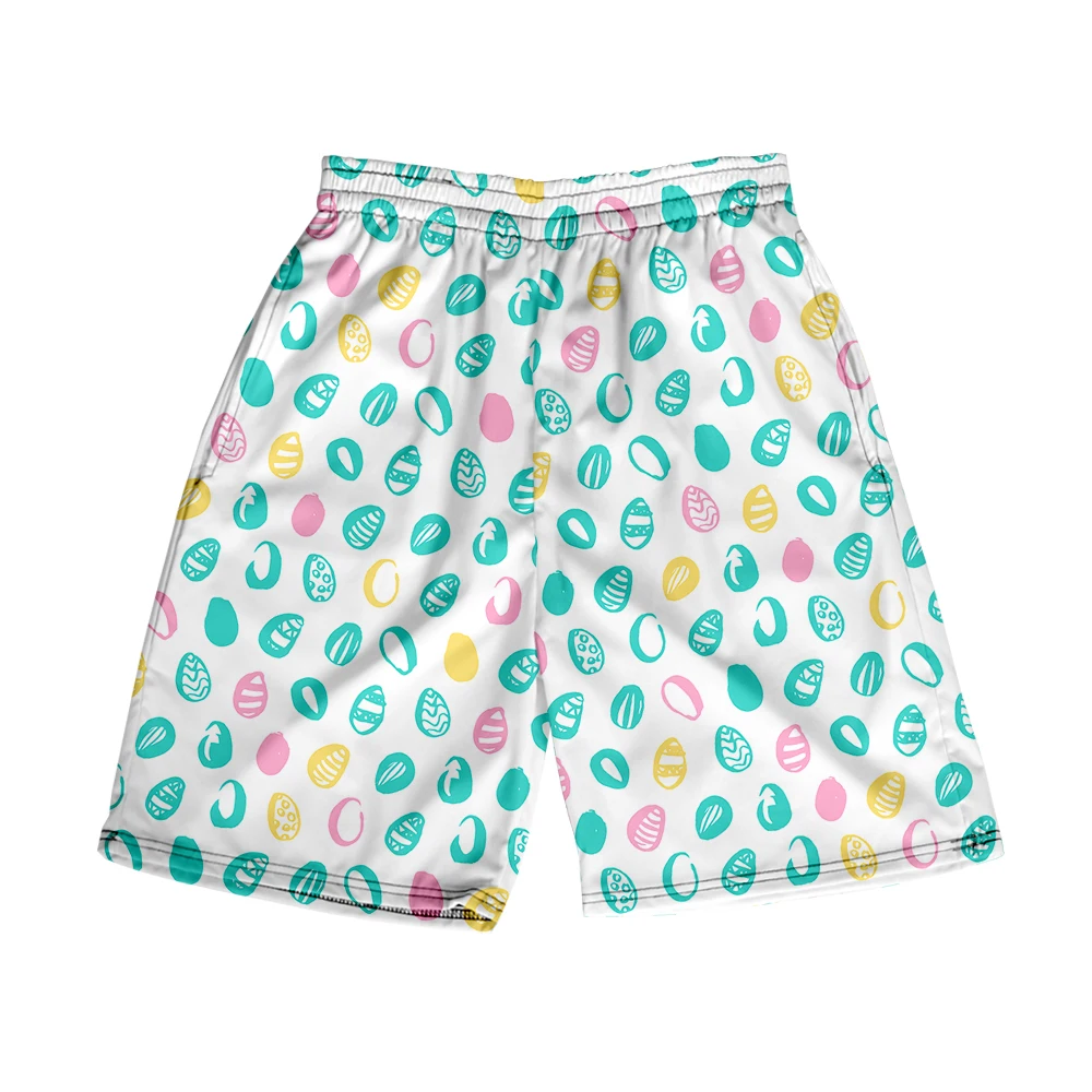 

Пляжные шорты Мужская и женская одежда 3D цифровая печать повседневные шорты модные трендовые штаны для пар 17