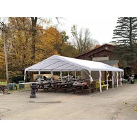 20x32ft Party Tent Heavy Duty Outdoor Wedding Event Shelters Upgraded Galvanized Canopy Commercial Tent with Removable Sidewalls 2