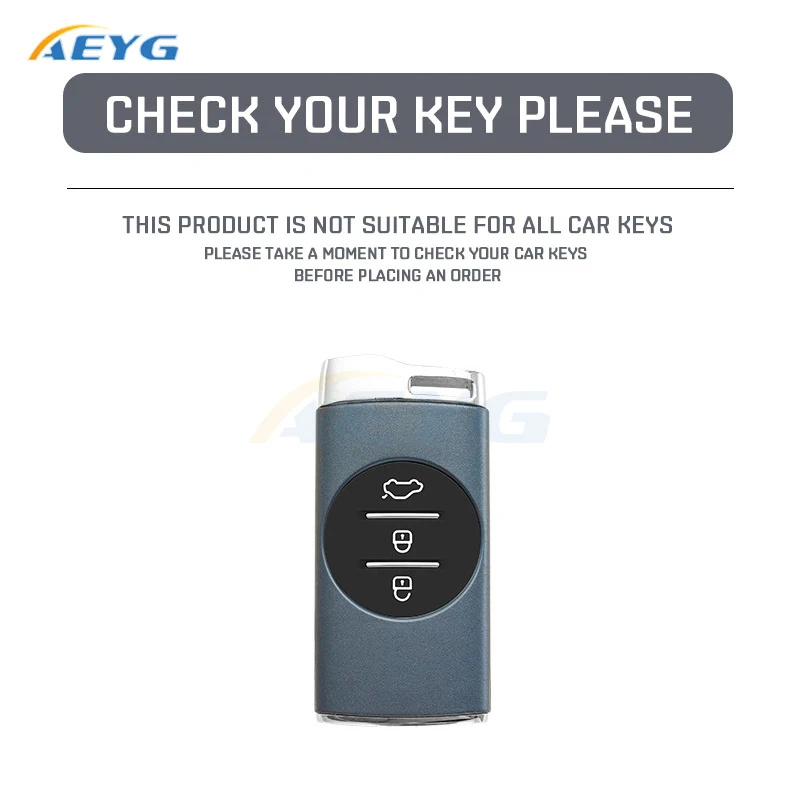 Premium TPU Car Key Fob Cover with Keychain Accessory