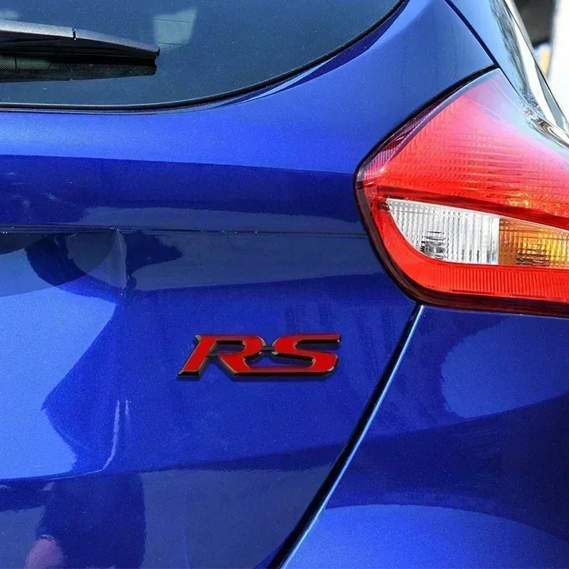 Premium 3D Metal Logo Car Steering Wheel Emblem Sticker Accessory