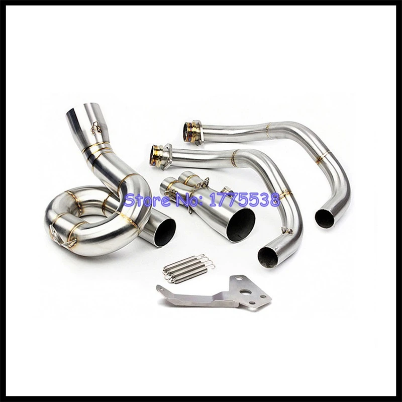 For Yamaha FZ07 2015-2017 MT07 2018-2020 XSR700/XTRIBUTE 16-24Tracer 700/GT TRACER 7/GT 2021-2023 Motorcycle Exhaust Full System - Image 3