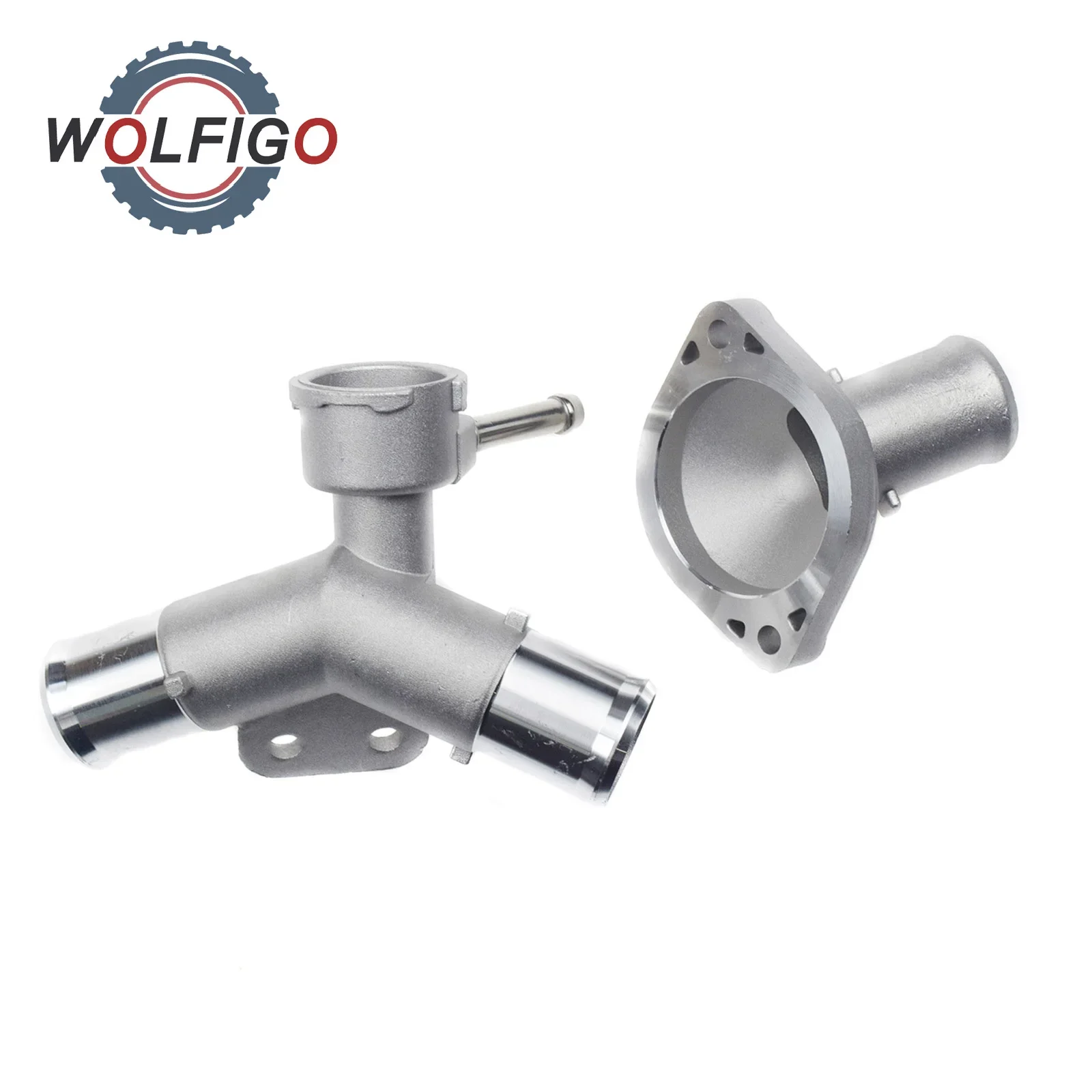 Aluminium Engine Radiator Filler Neck Coolant Thermostat Housing for For 2007- Toyota Yaris 1632121020 1650221080 1650221070