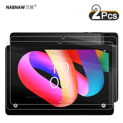 2-Pack HD Scratch-Proof Tempered Glass Screen Protectors for 10.1-Inch Tablets - Bubble-Free Installation (2P-TCL Tab 10L Gen 3)