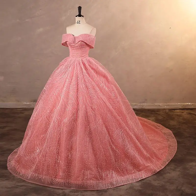 pink with tail