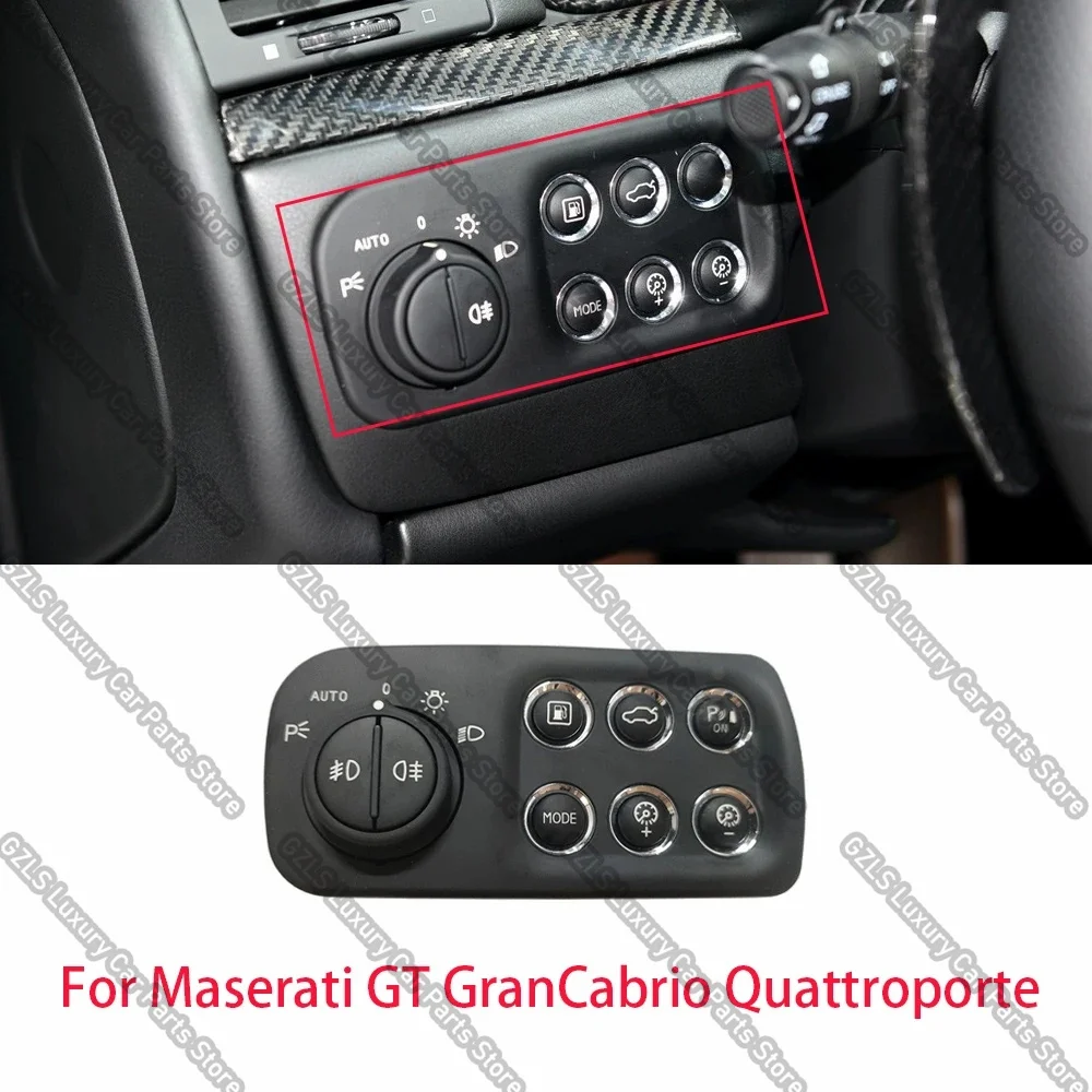 

Front Park Sensors Dashboard Switch Panel For Maserati GT GranCabrio Quattroporte M145 OEM 237798（Only applicable to left-hand ）