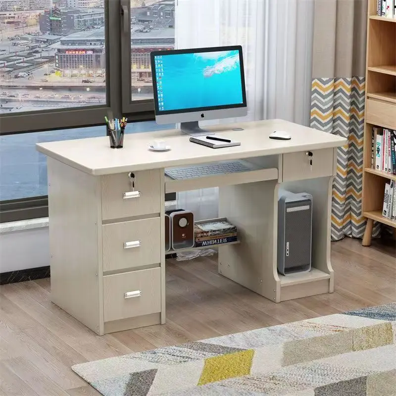 Household Standing Office Desks Gaming Drawers Home Office Computer Desks Study Pc Mesa Ordenador Escritorio Modern Furniture