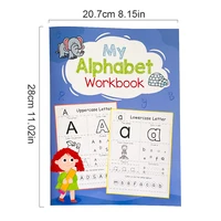 52Pages English Letter Tracing Workbook Kid ABC Alphabet Copybook writing Practice Learning Worksheet for preschool kindergarten 2