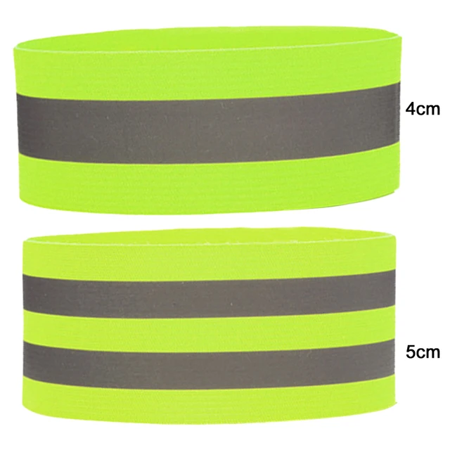 1-5PCS Reflective Bands For Wrist Arm Ankle Leg High Visibility Reflect Straps For Night Cycling Running Safety Reflector Tape 5