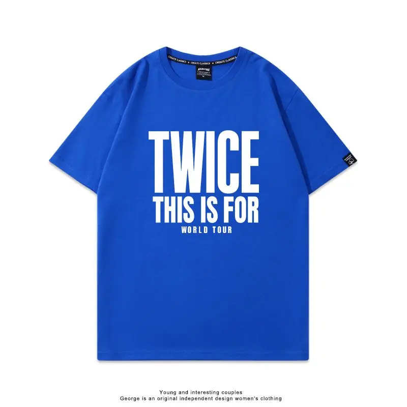 Kpop TWICE Concert THIS IS FOR Series T-shirt for Fans