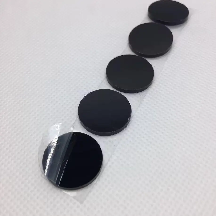 3PCS 직경 5.550mm, 700-1600nm 적외선 전송 필터, 가시광선 차단, PMMA 아크릴 소재