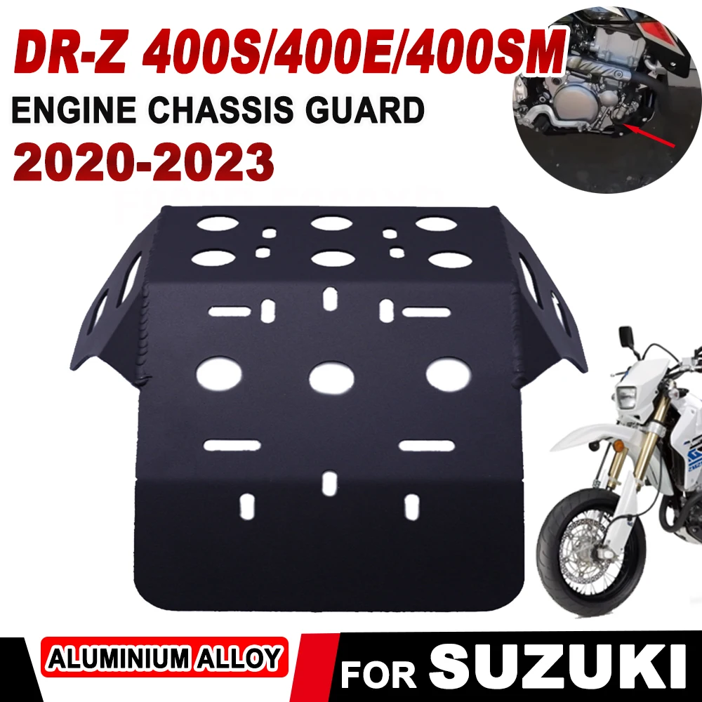 

For SUZUKI DRZ400S DR-Z400E DRZ400SM DRZ 400S 400E 400SM Motorcycle Accessories Engine Guard Chassis Cover Skid Plate Protection