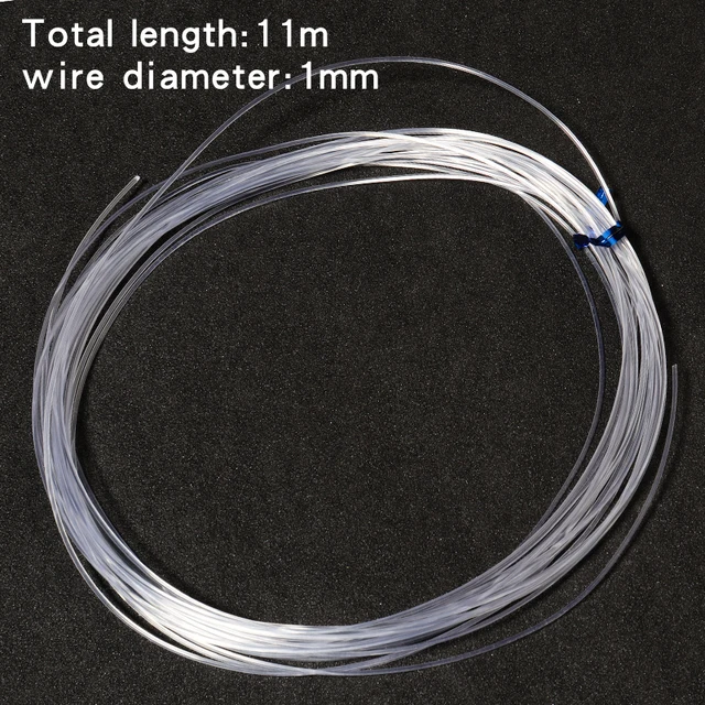 Lenza Da Pesca In Nylon Trasparente 0.2mm X 155m - Per Pesca E Artigianato - Foto 3