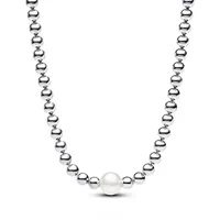 Collier en argent sterling 925% à la mode, série love, personnalisé avec zircon, pour femmes, bijoux, cadeau d'anniversaire 5