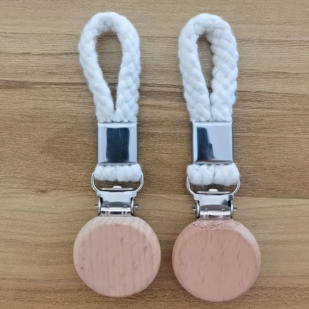 Towel Clips Braided Cotton Loop Towel With Metal Clamp Multi Purpose Hooks Socks Clothes Hanger Kitchen Home Storage Clips