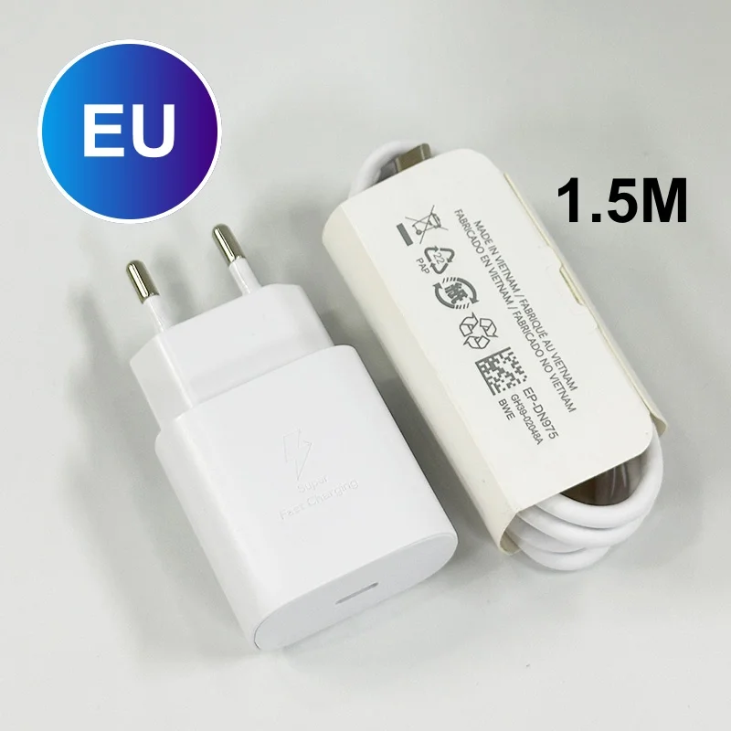Samsung 25W Super Fast Charger with PD Type-C Adapter