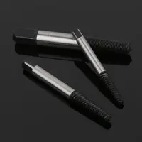 Extracteur de vis cassé endommagé, forets en acier Durable, facile à enlever, perceuse centrale, outil de retrait de boulons endommagés, 5/6 pièces 5