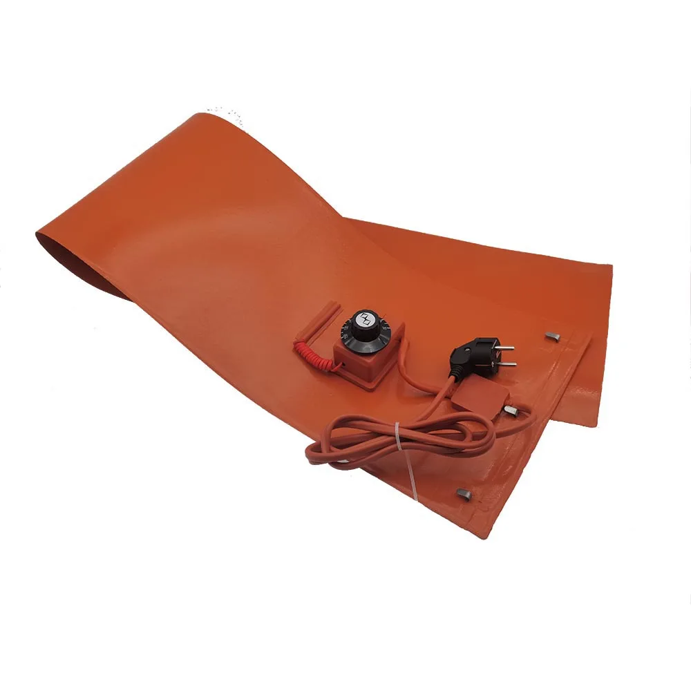 Electric Oil Drum Silicone Heating Belt Silicone Band Drum Heater DIY Silicone R