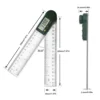 Digital Angle Finder Ruler 7 Inch / 200 mm Stainless Steel Protractor Angle Finder for Woodworking Measurement 2