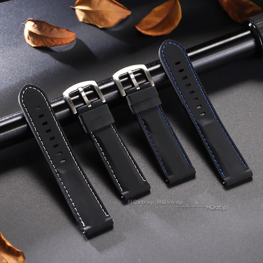 Universal Silicone Rubber Soft Watch Band - Premium Quality Wristband Accessory