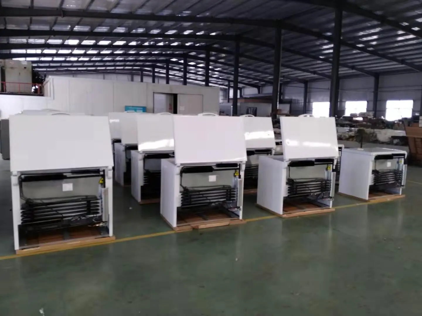household single door deep gas freezer for africa market