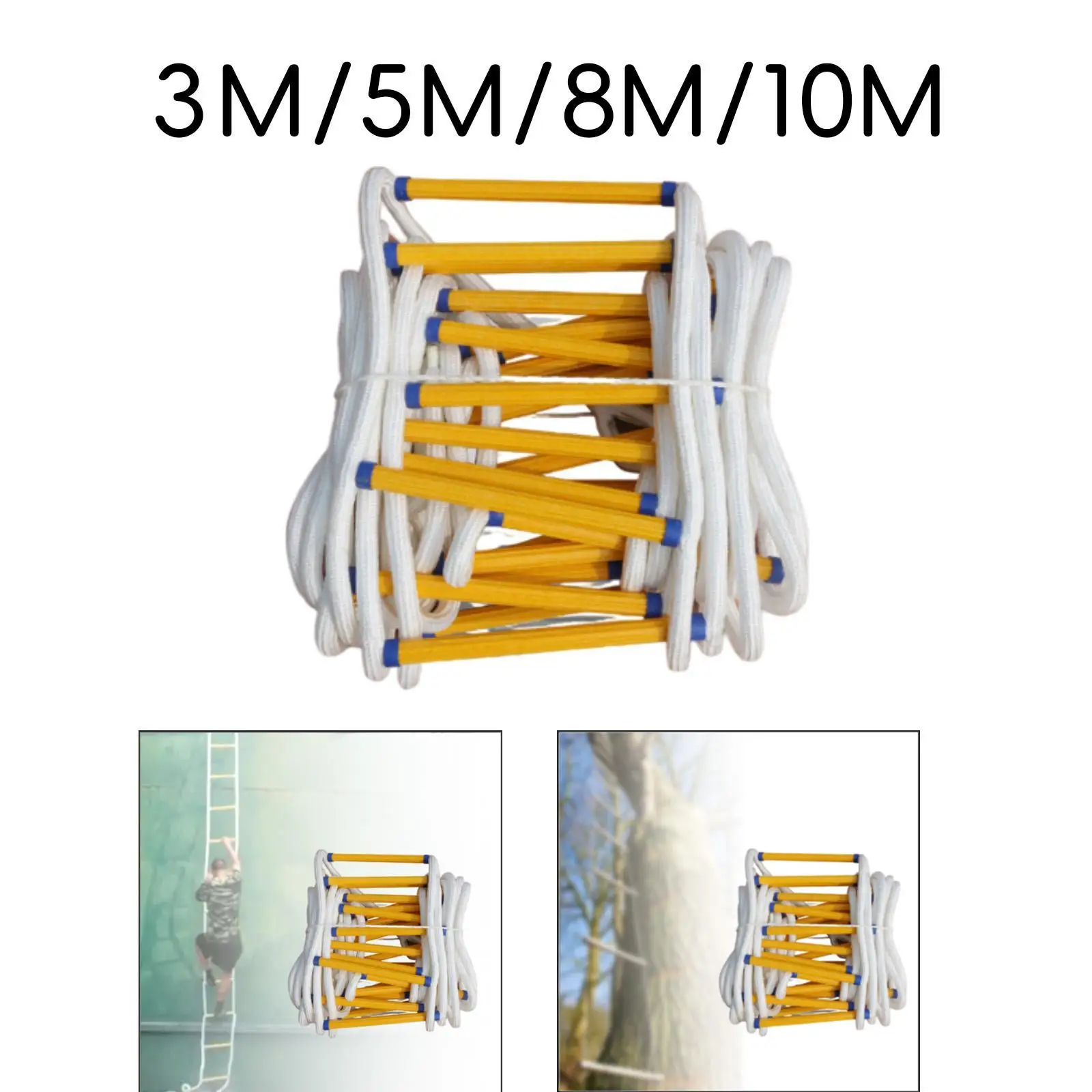 Escape Ladder Escaroladder Emergency Ladder Rope Ladder for Outdoor