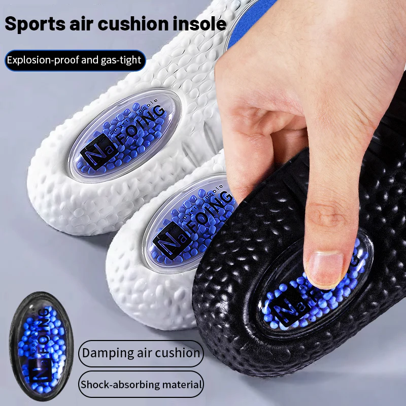 EVA Insoles For Shoes Sole Shock Absorption Deodorant Breathable Cushion Running Insoles For Feet Man Women