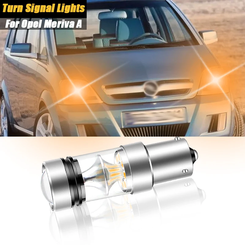 

Лампа Canbu BAU15S PY21W для указателей поворота, без Hyper flash, для Opel Meriva A 2003 2004 2005 2006 2007 2008 2009 2010, 2 шт.