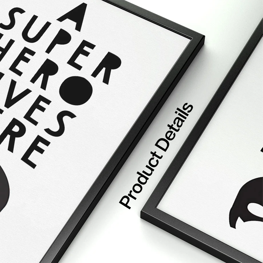 Graphic Design Black And White Posters