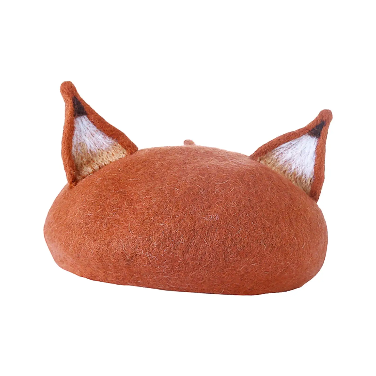 

Берет из лисы, шапка, теплый дышащий роскошный костюм, шапки, Модный женский Французский Берет для путешествий, фестиваля, косплея, для отпуска, для взрослых