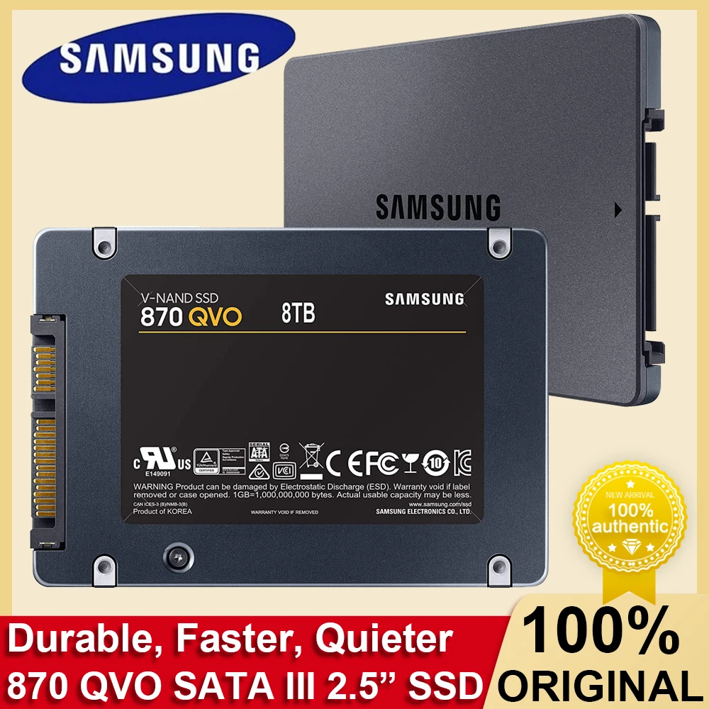 Samsung 870 Sata Iii 2.5” Ssd 1tb 2tb 4tb Internal Solid State Hard Drive Upgrade Desktop Pc Or Laptop Memory Storage Disk - Solid State Drives - AliExpress