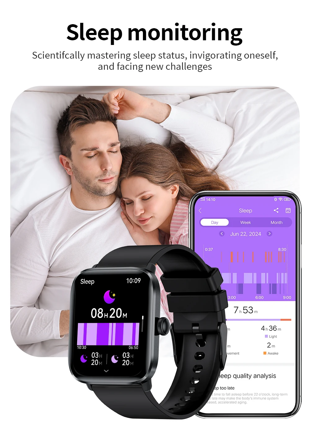 LIGE Women Smart Watch 1.83”Full Touch Screen Heart Rate Bracelet Sports Fitness Tracker Ladies Smartwatch For Android IOS +Gift