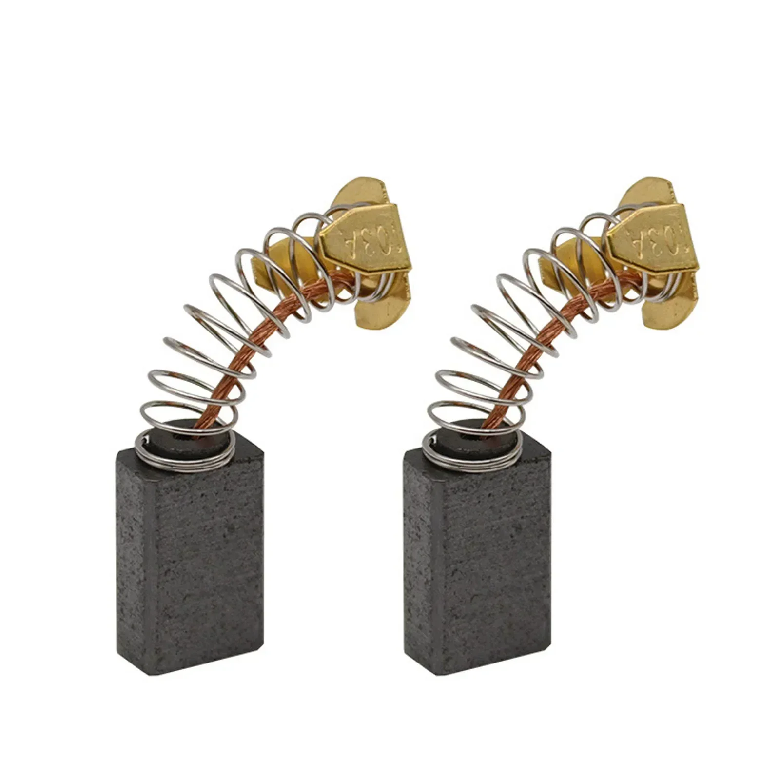 10Pcs Power Tools Carbon Brushes for Rotary Electric Hammer Drill 103 Angle Grinder Circular Saws Motor Graphite Brush 6x10x15mm