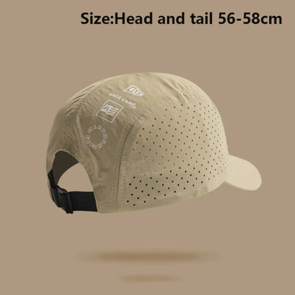 Polyester Baseball Caps Quick Drying Adjustable Hats