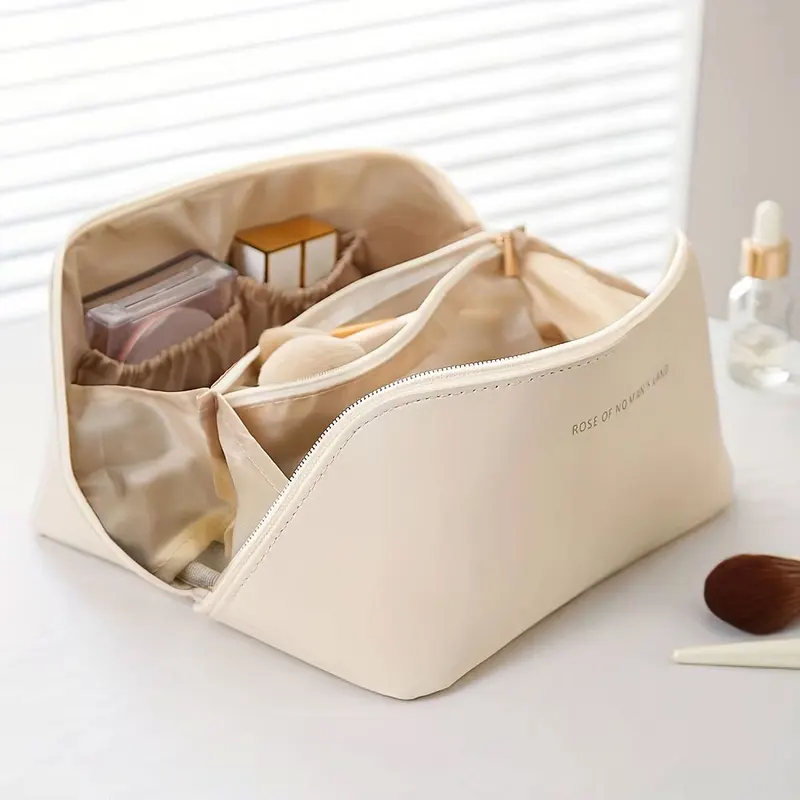 Makeup Organizer Female Toiletry Kit Bag Make Up Case Storage Pouch Lady...