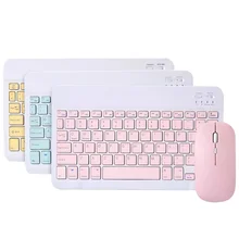 

Wireless Bluetooth Tablet Keyboard And Mouse Combo For IPad Pro Samsung Xiaomi Lenovo IOS Android Windows Tablet