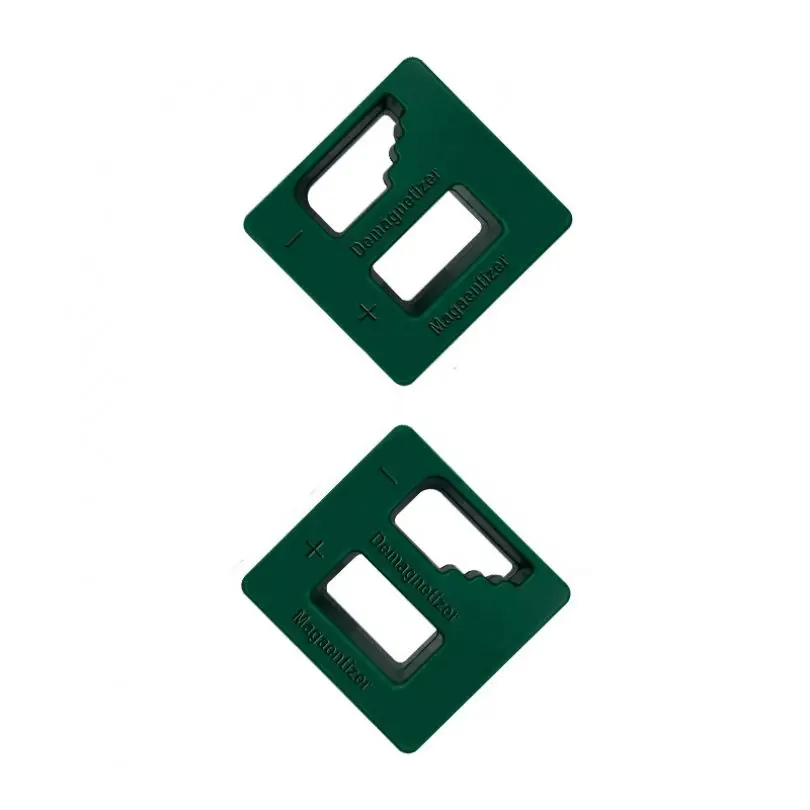 디가우저 추가 2pcs 자기 제거기 스크루 드라이버 드릴 비트, 네일 렌치 족집게 및 기타 도구 빠른 자화 자기 제거기