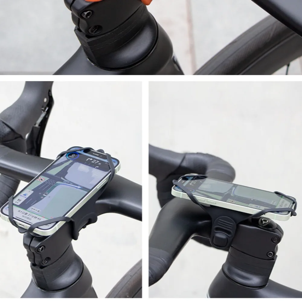 GUB Bicycle P9 MTB Phone Holder Road Bike MTB Silicone Mobile Phone Clip Mount Holder Universal Bicycle Handlebar