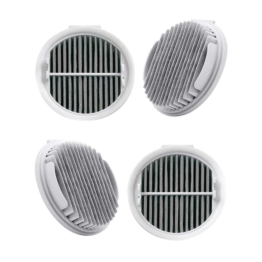 

4Pcs Hepa Filter For Xiaomi Roidmi Wireless F8 Smart Handheld Vacuum Cleaner Replacement Efficient Hepa Filters Parts Xcqlx01Rm
