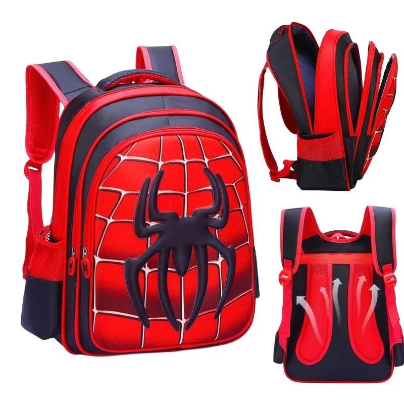 Spider King 3D Kids Backpack - Durable and Stylish Design! 1