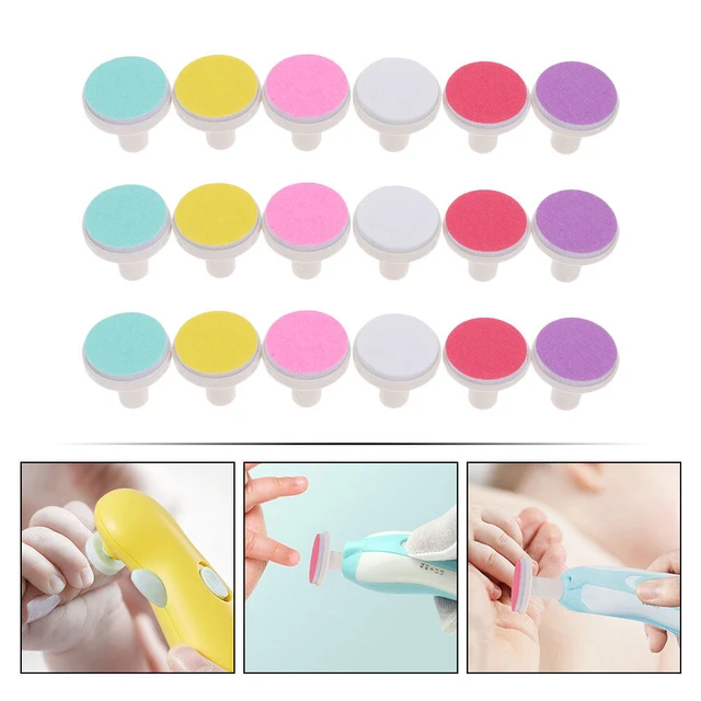 bebé lima de uñas clipper trimmer eléctrico lima de uñas con luz segura  bastante bebé recortador de uñas bebé manicura conjunto para recién nacido