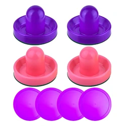 Deluxe Air Hockey Paddle and Puck Set (As shown)